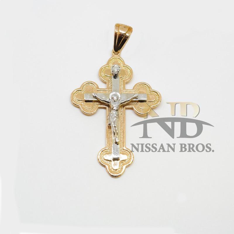 Gold Cross with Diamonds – Nissan Brothers | The Holy Land
